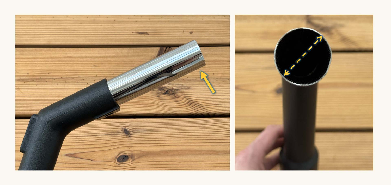 How to measure your vacuum cleaner tube diameter? BlockSwiper - Toy Block Cleanup Made Easy